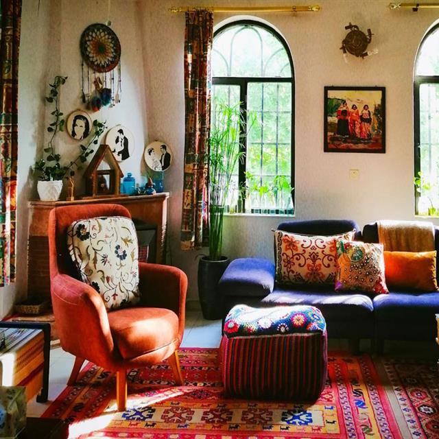 همه چیز درباره سبک بوهمین یا بوهو در دکوراسیون داخلی